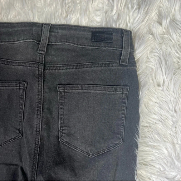 New PAIGE Hoxton High Rise Ultra Skinny Jeans Smoke Grey NWT Denim - Picture 13 of 13